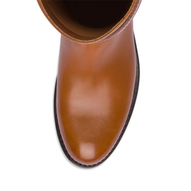 Women's Over-the-Knee Knight Boots Pointed Toe Flat Heel - Image 2